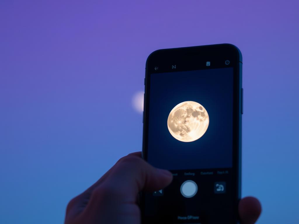 Jak zrobić zdjęcie księżyca telefonem Samsung?